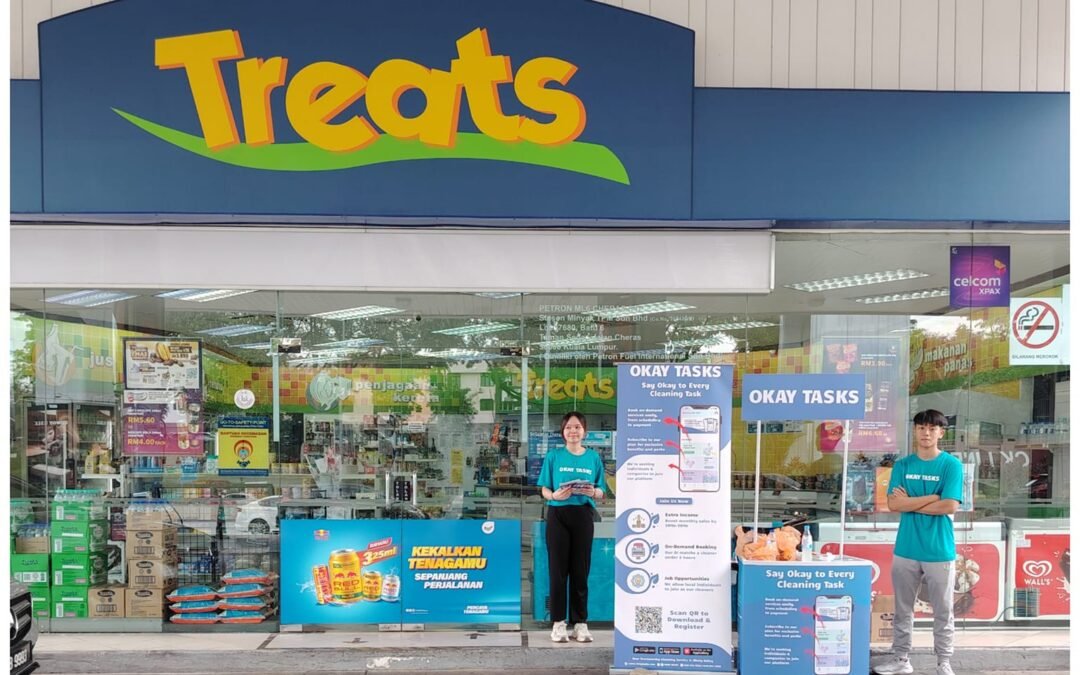 Okay Tasks Concluded Successful On-Ground Promotion at Petron Cheras Batu 6