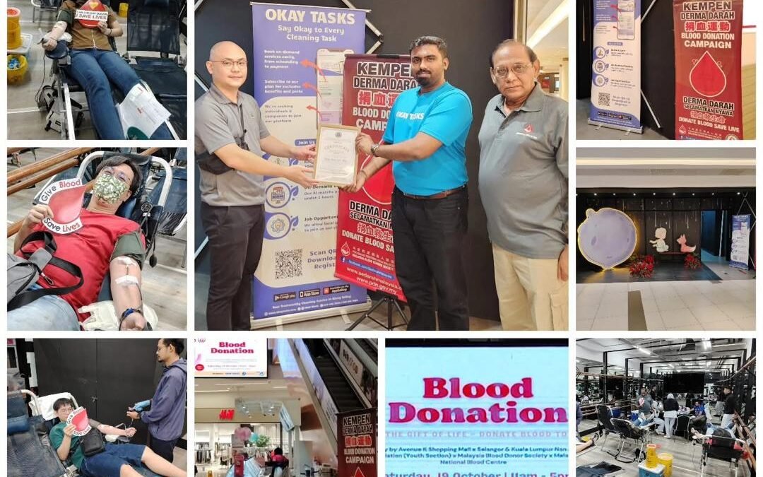 Okay Tasks Partners with SKL Nan Ann Youth Section for Successful Blood Donation Drive